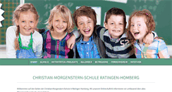 Desktop Screenshot of christian-morgenstern-schule-ratingen.de