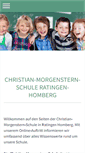 Mobile Screenshot of christian-morgenstern-schule-ratingen.de